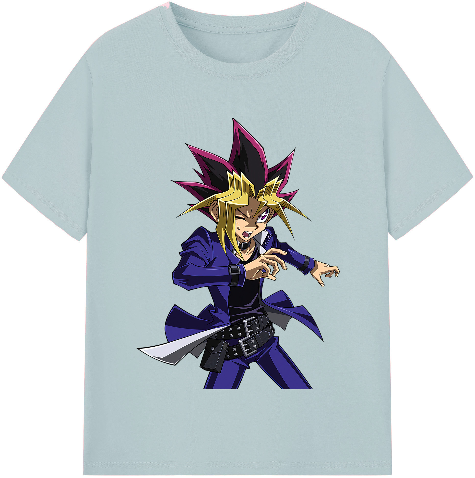 （画像用） 遊☆戯☆王 Yu-Gi-Oh! 綿100％半袖Tシャツ（フロントプリント）